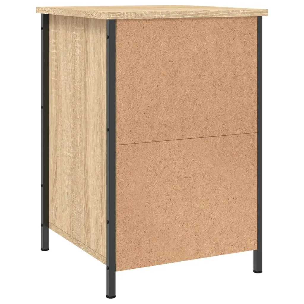 2-Piece Brown Bedside Cabinets