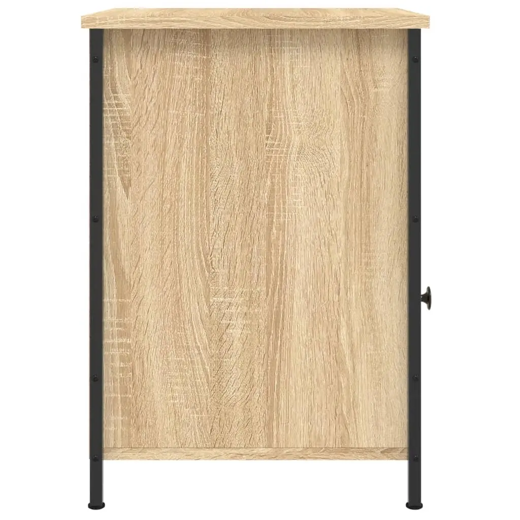 2-Piece Brown Bedside Cabinets