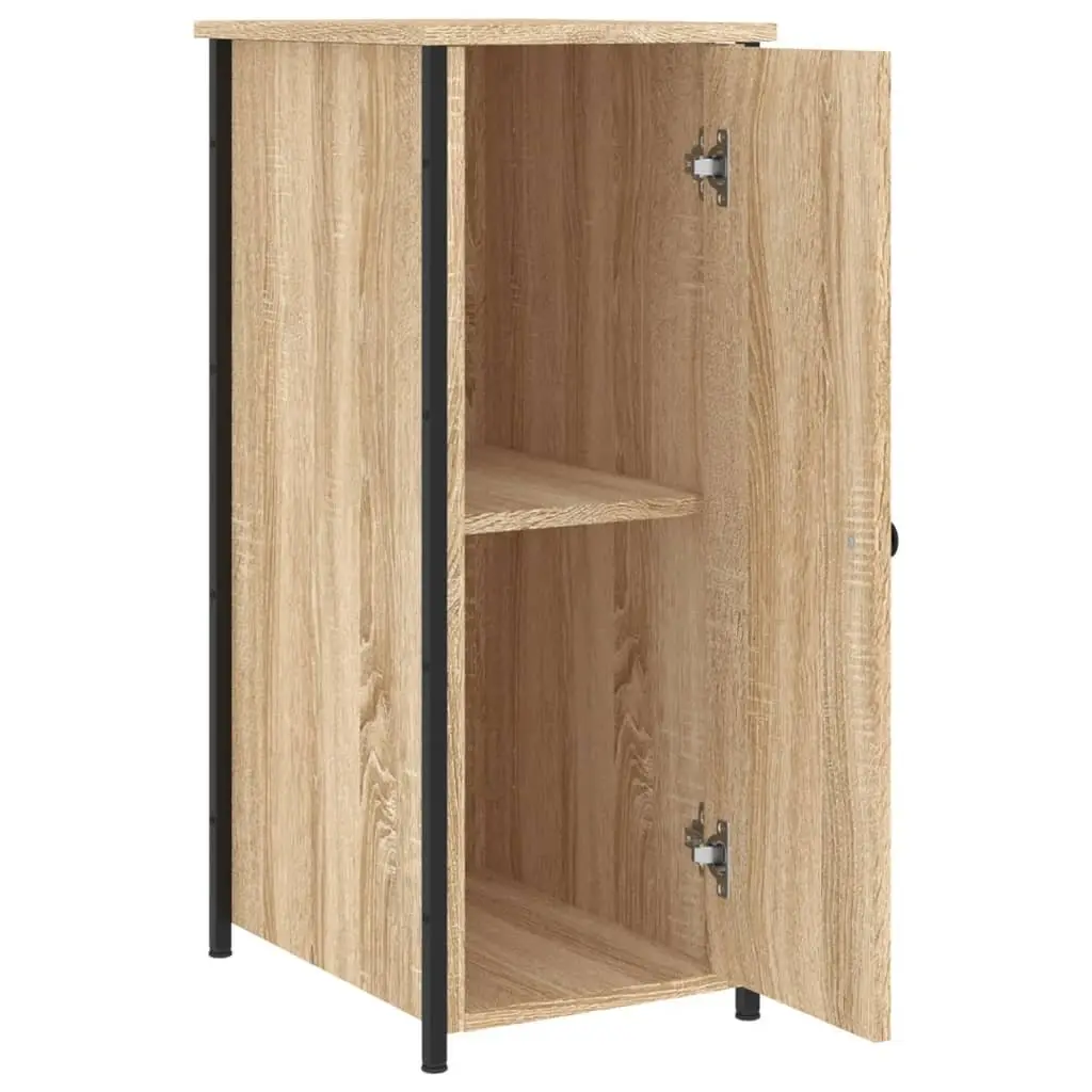 2-Piece Brown Bedside Cabinets