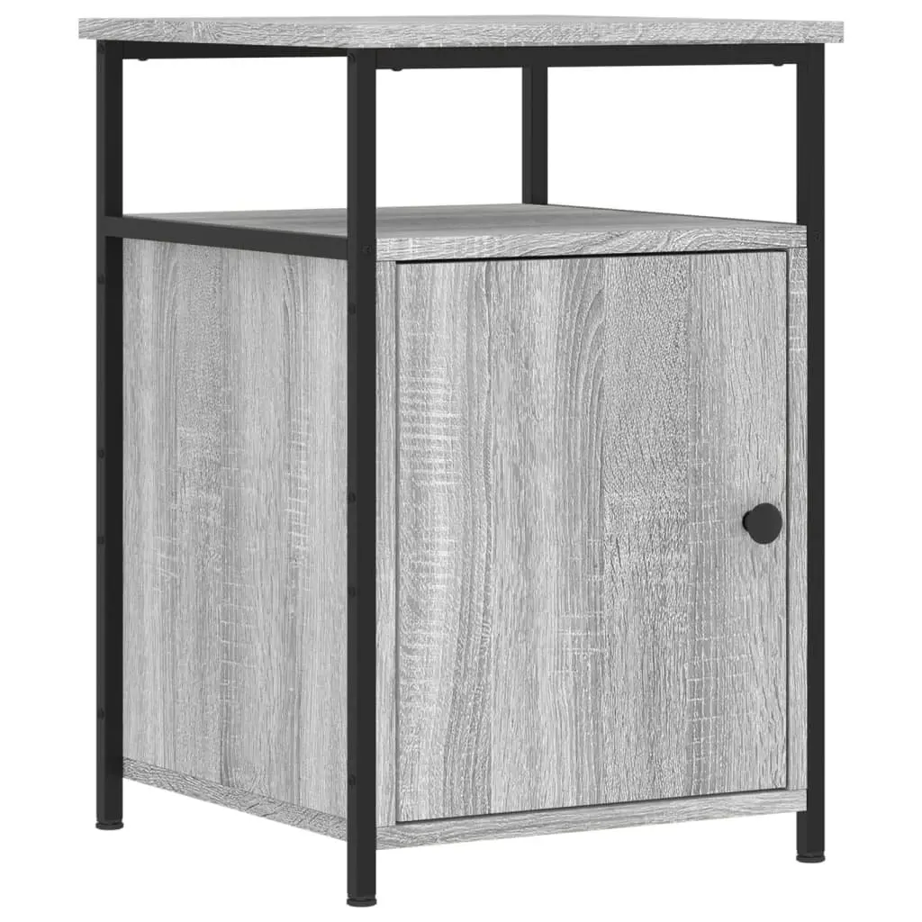Grey Sonoma Bedside Cabinets (2 pcs)