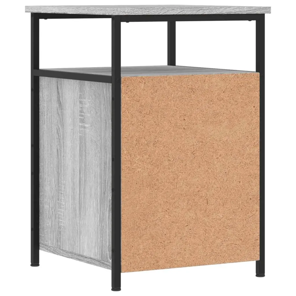 Grey Sonoma Bedside Cabinets (2 pcs)