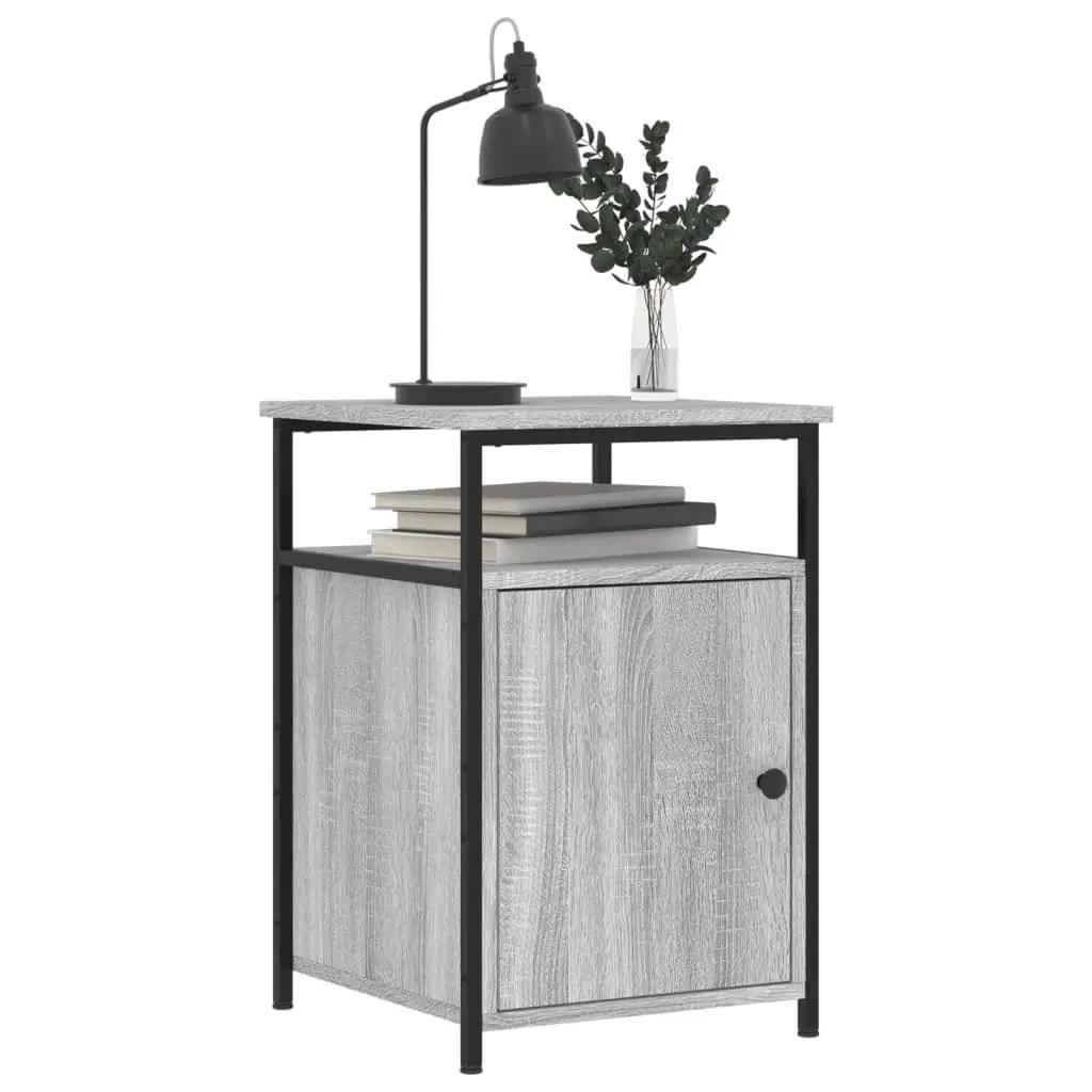 Grey Sonoma Bedside Cabinets (2 pcs)