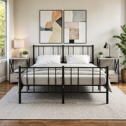 Bedside Tables Set - 50x41x65 cm - Grey Sonoma