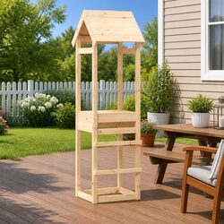 Wooden Play Tower Specifications: 53x46.5x194 cm