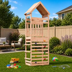 Specifications for Kids Outdoor Play Tower with Slide