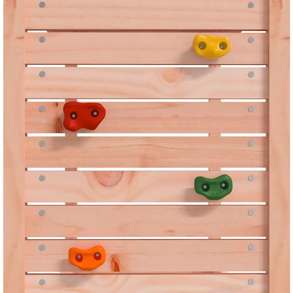 Wooden Play Tower with Rockwall