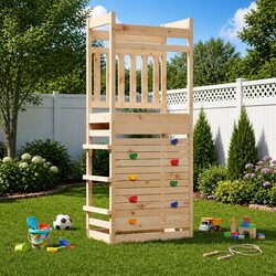 Specifications of the Wooden Outdoor Play Tower