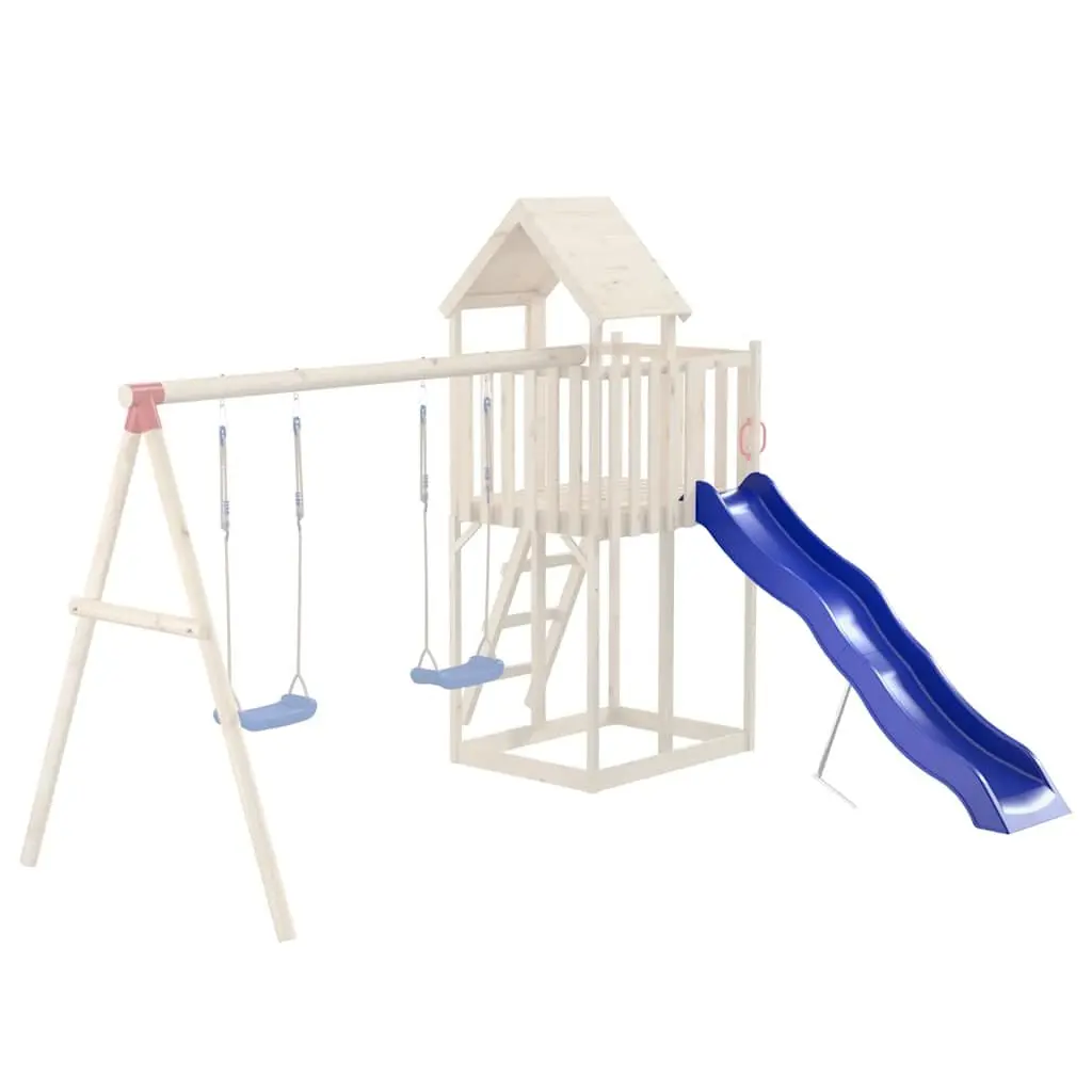 Play Slide Outdoor Garden 210x40 cm Blue
