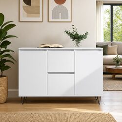 Sideboard Dimensions 101.5x35x70 cm in White Finish