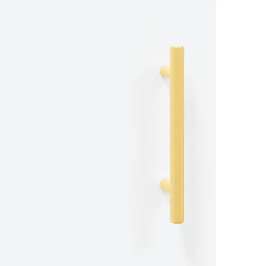Sideboard Storage Cabinet 90x34x80cm White Engineered Wood with Metal Legs for Living Room