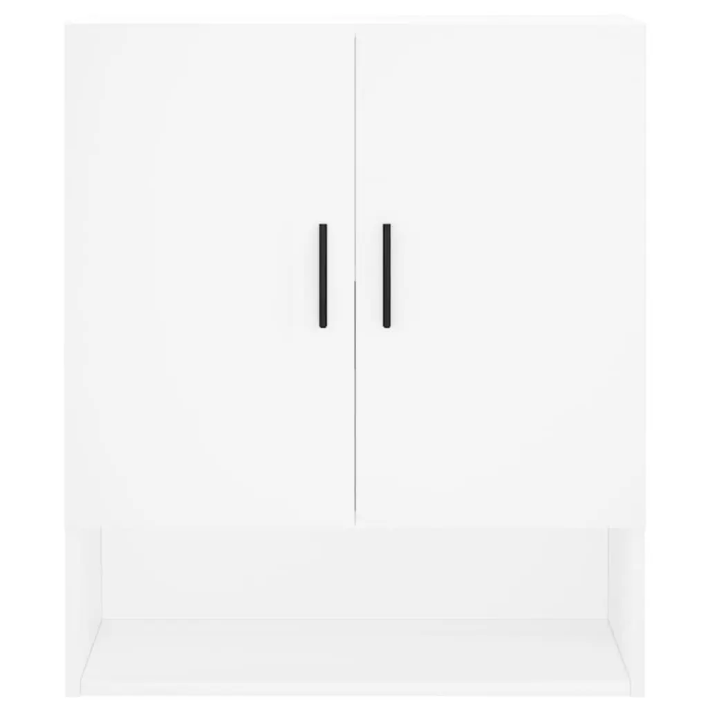 Wall-Mounted Storage Cabinet White 60x31x70cm