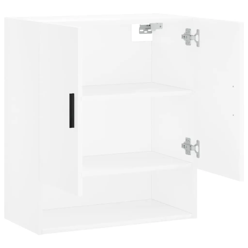 Wall-Mounted Storage Cabinet White 60x31x70cm