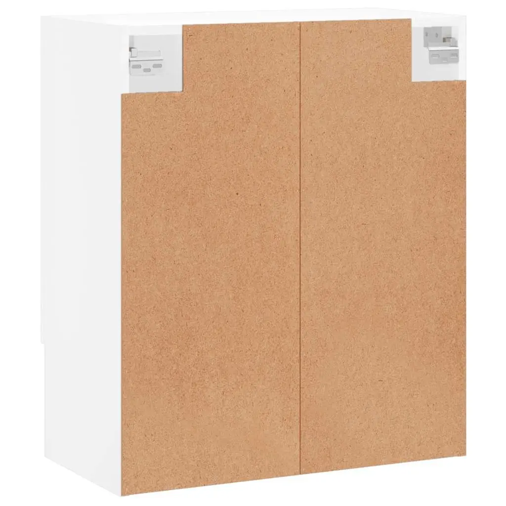 Wall Cabinet Storage for Home White 60x31x70cm Engineered Wood