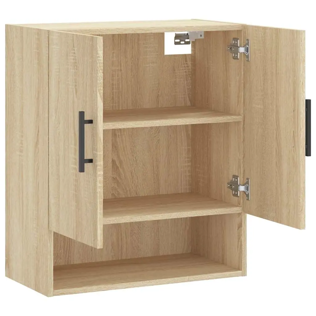60x31x70 cm Wall Cabinet in Brown Engineered Wood