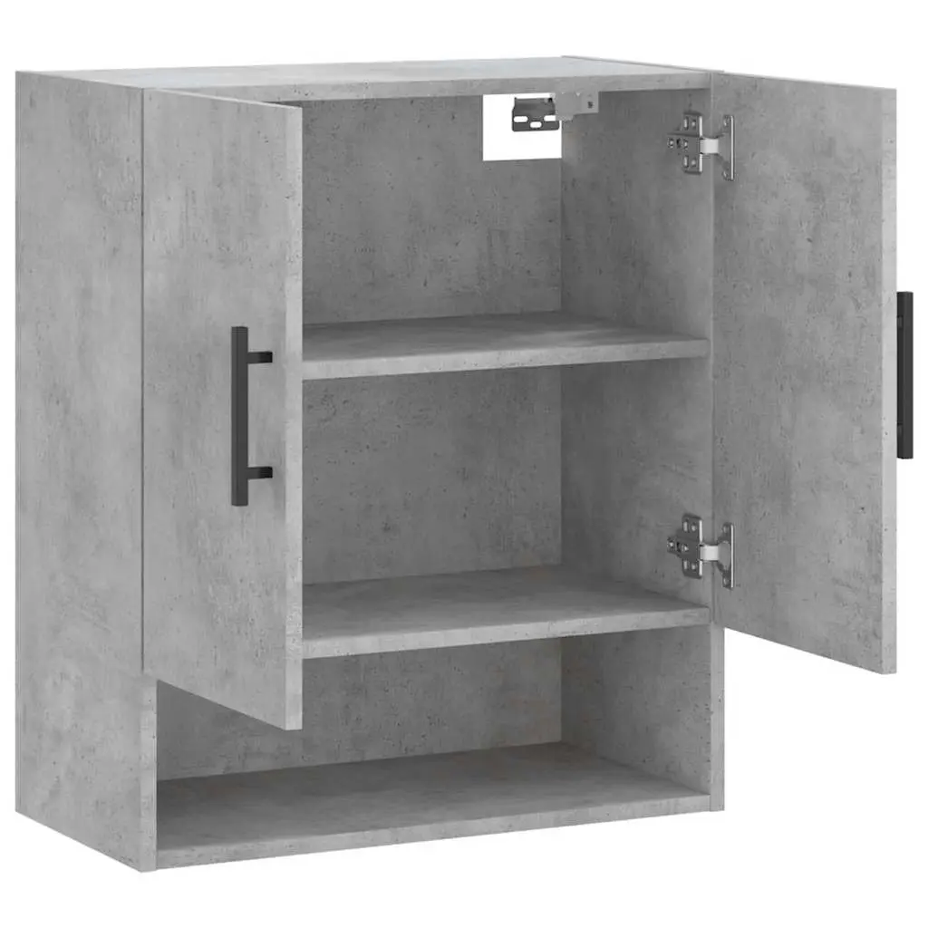 Wall Storage Cabinet Grey 60x31x70 cm Home
