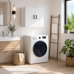 Dimensions and Features of White Floating Wall Cabinet