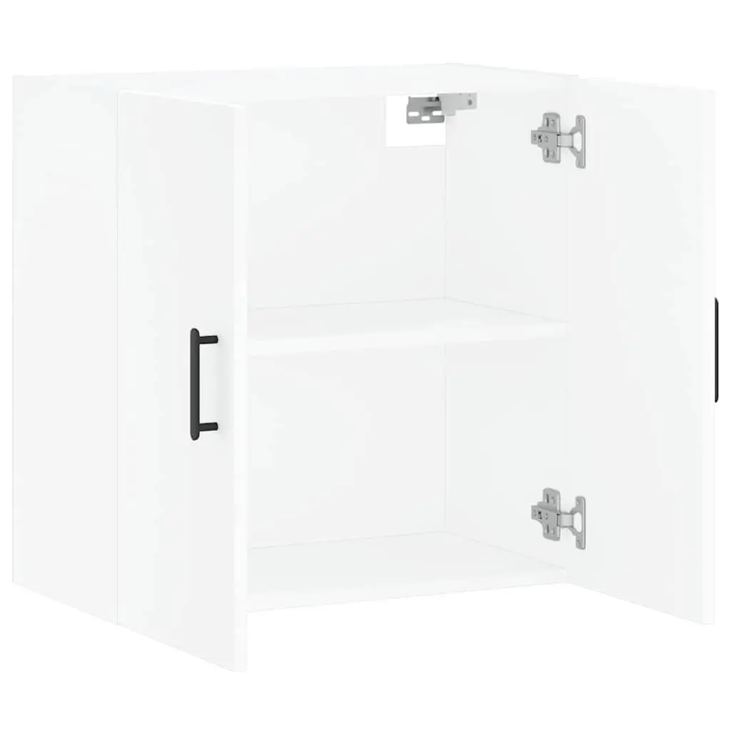 Wall-Mounted Storage Cabinet White 60x31x60cm