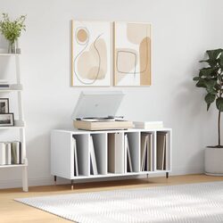 Engineered Wood Vinyl Record Cabinet Dimensions 100x38x48 cm