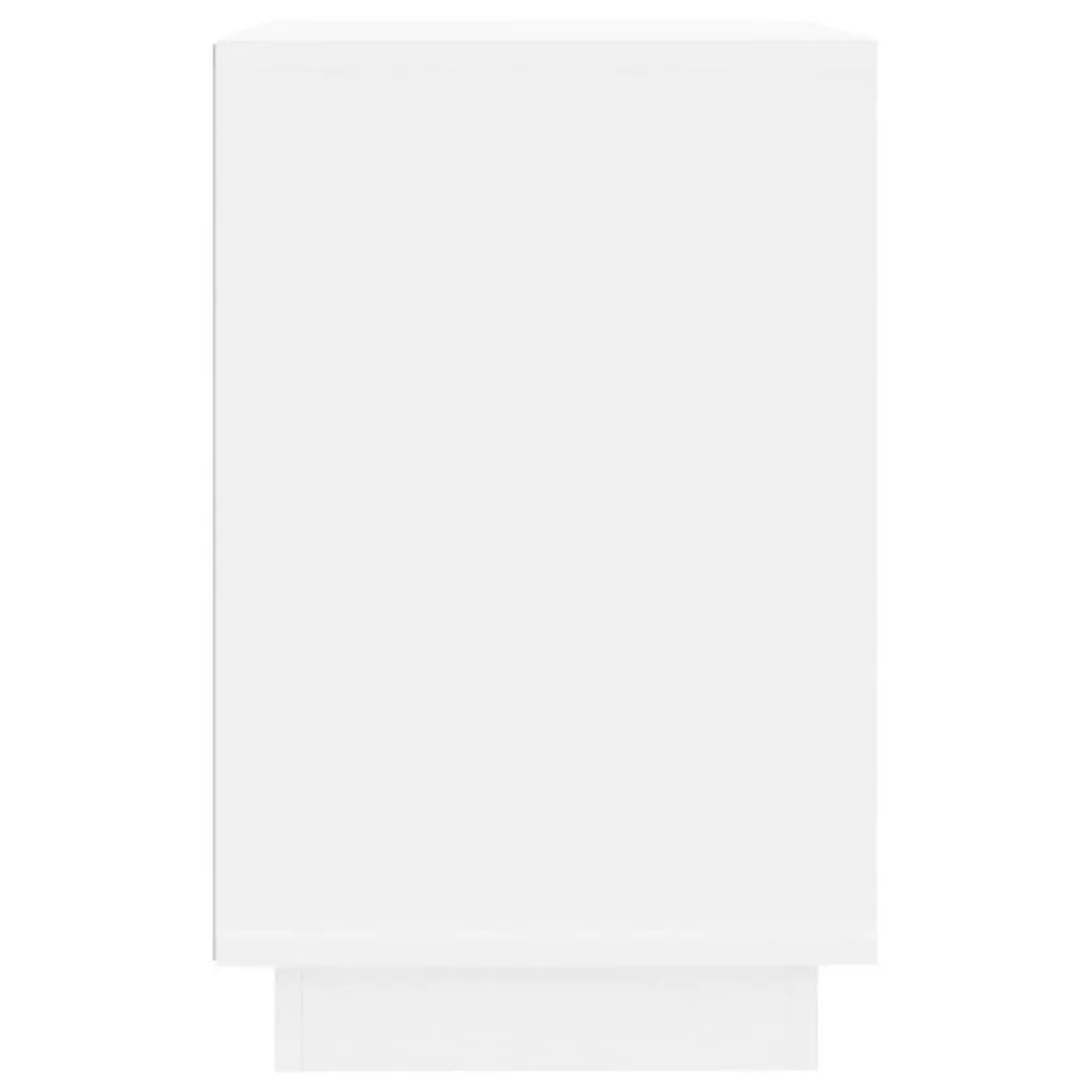 102x35x55 cm White Engineered Wood Sideboard