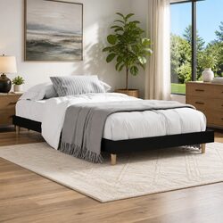 Specifications for Black Bed Frame 90x190 cm