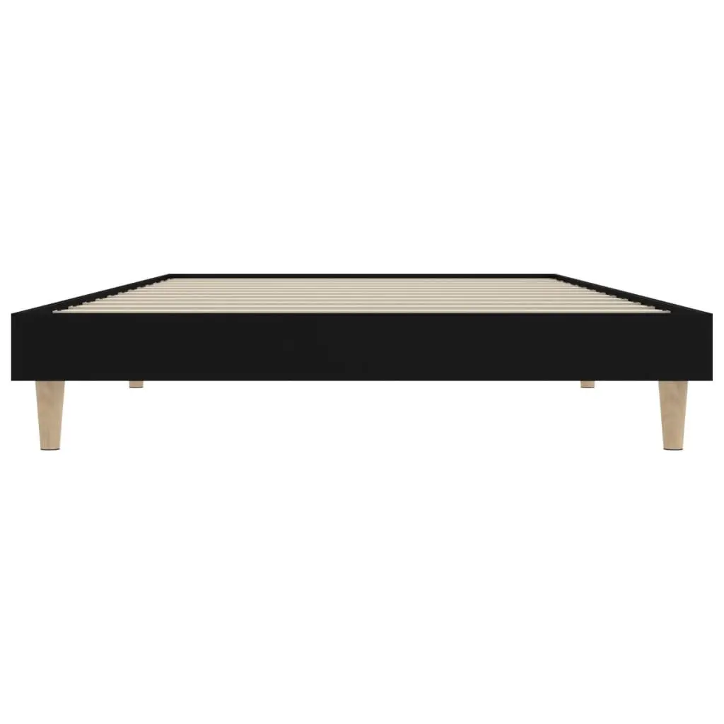 Black Bed Frame 90x190 cm