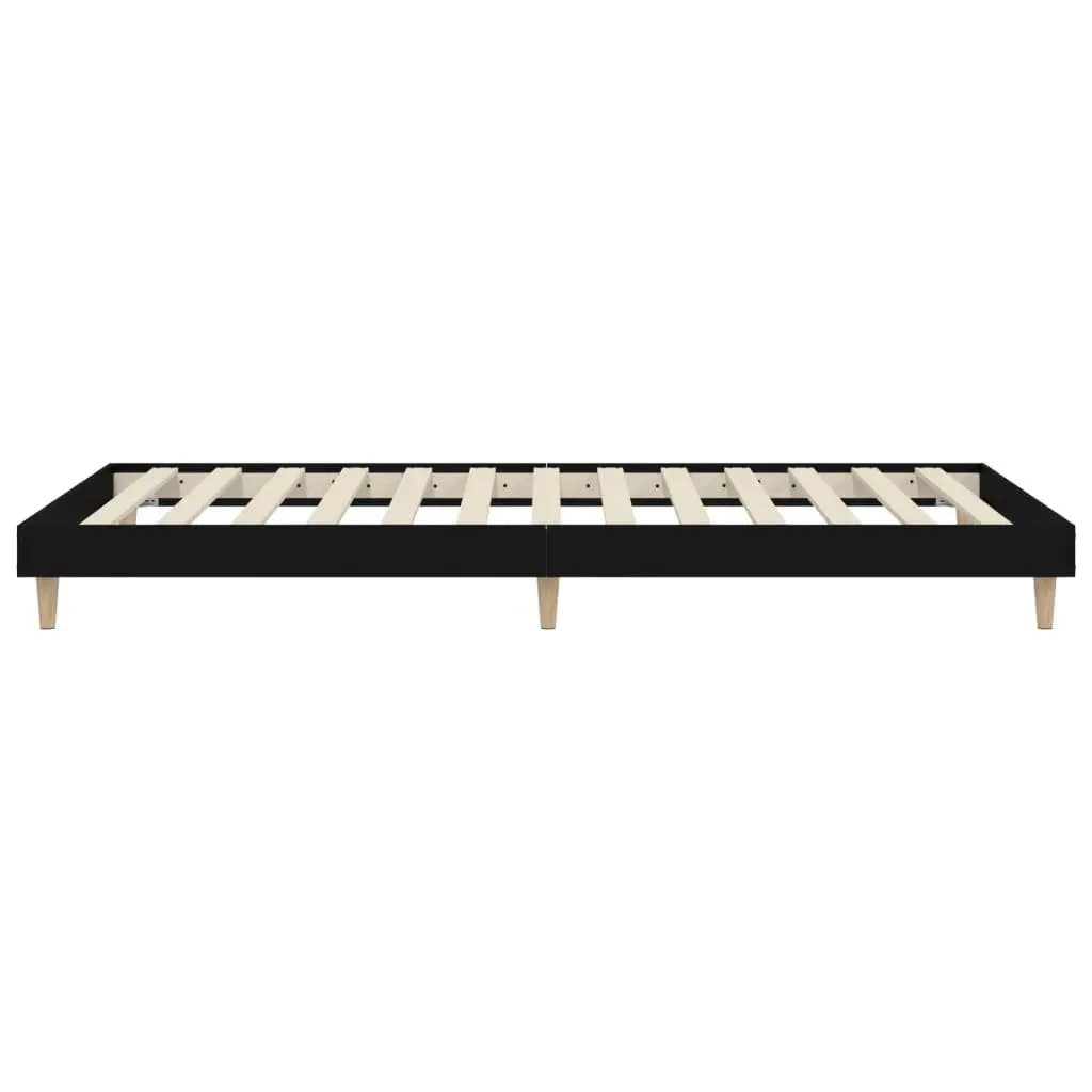 Black Bed Frame 90x190 cm