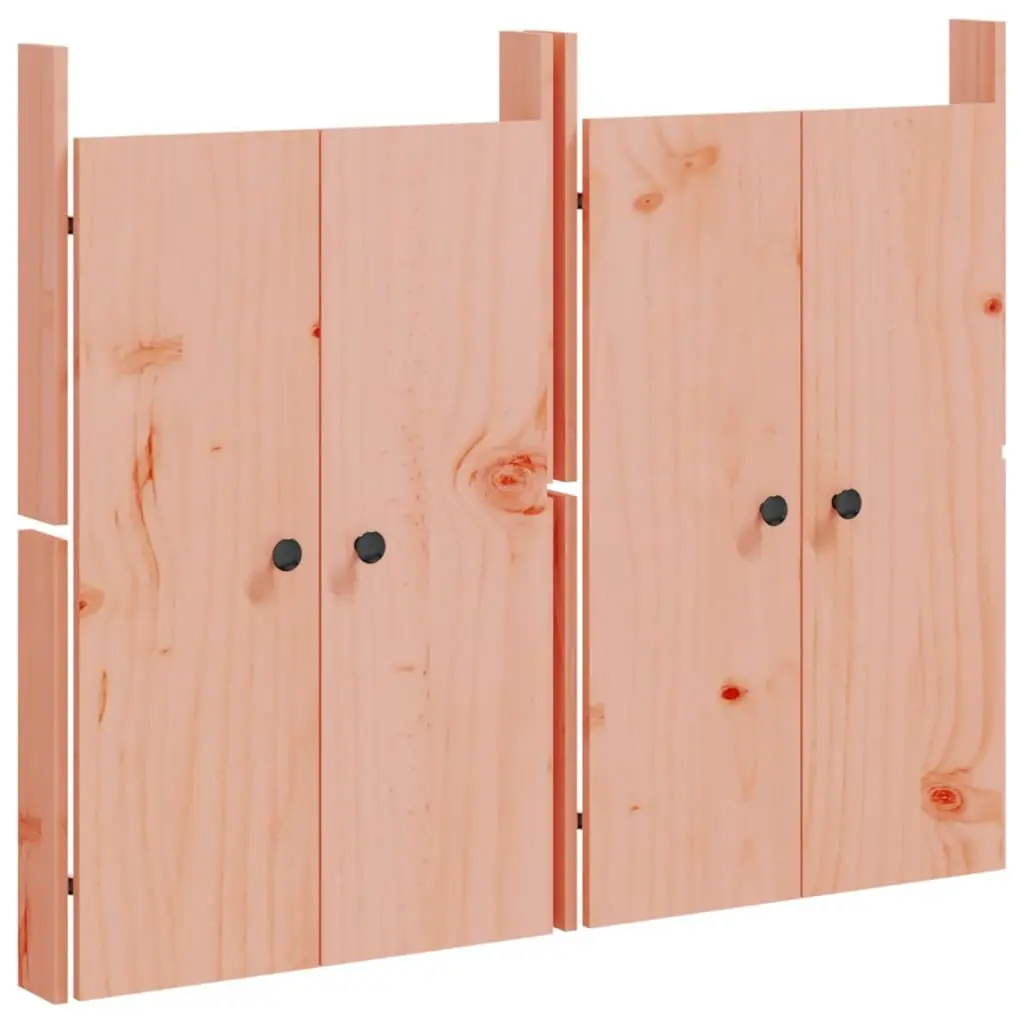 Outdoor Kitchen Cabinet Doors 50x9x82cm in Solid Douglas Wood