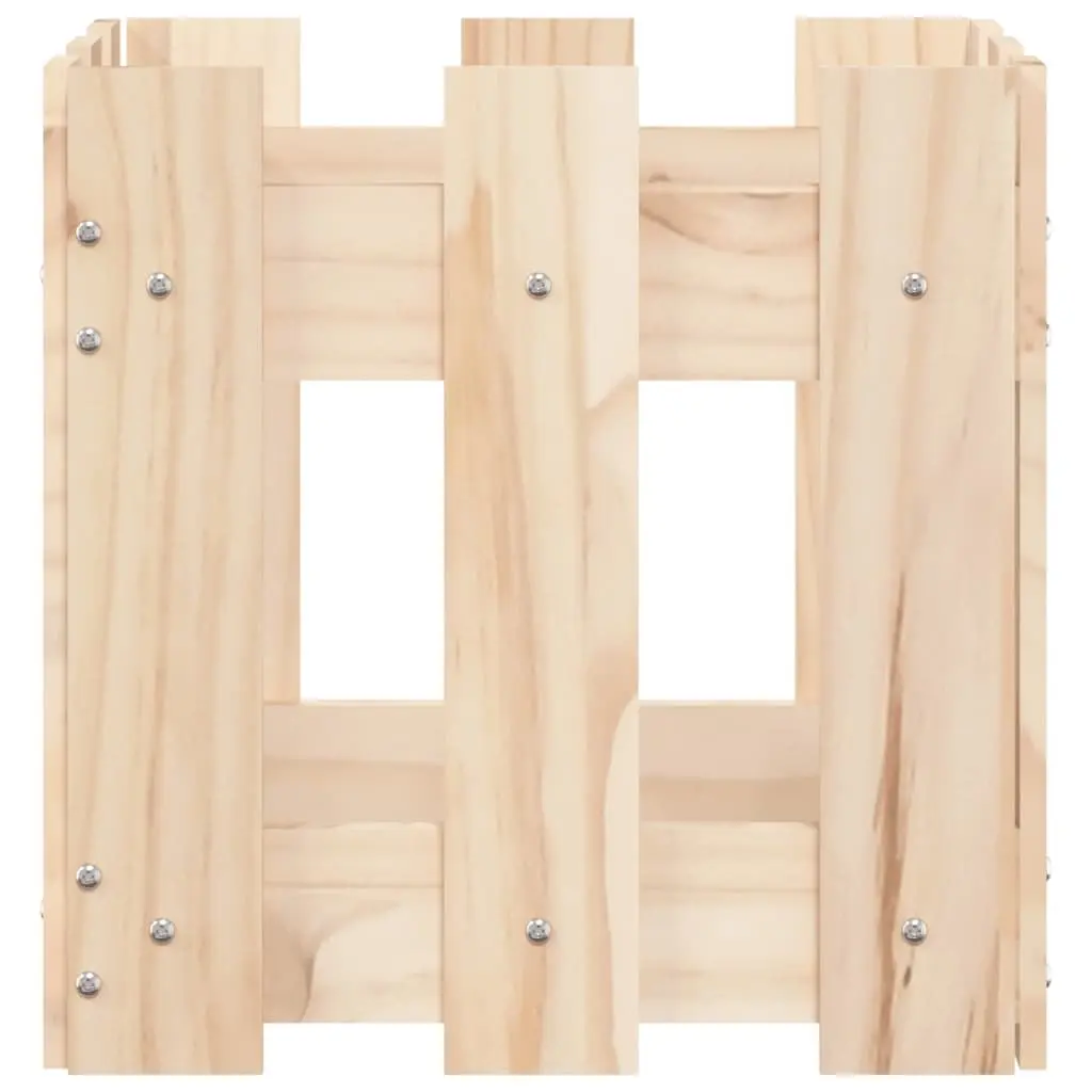 Garden Planter Box for Outdoor Use 30x30x30 cm Solid Pine Wood