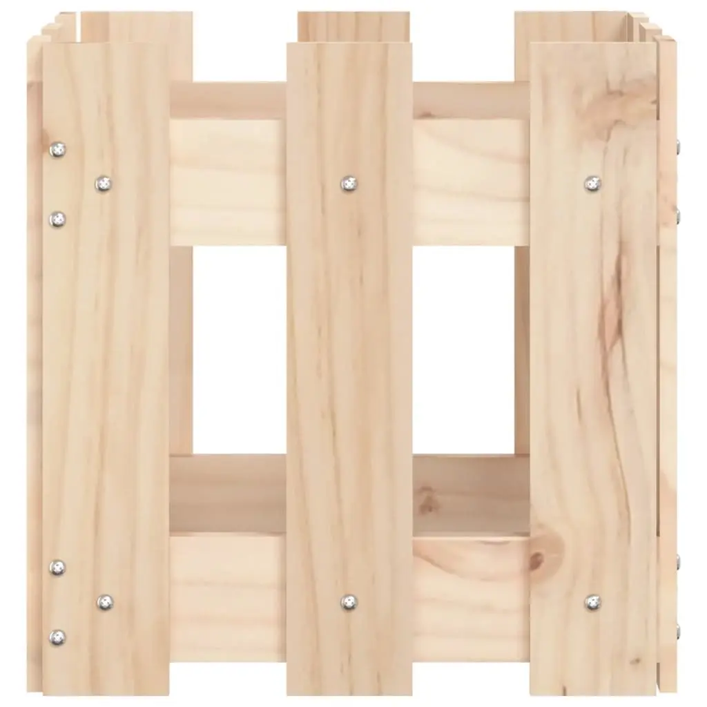 Garden Planter Box for Outdoor Use 30x30x30 cm Solid Pine Wood