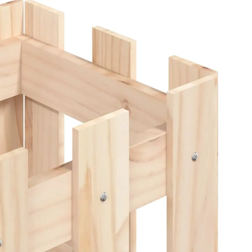 Garden Planter Box for Outdoor Use 30x30x30 cm Solid Pine Wood