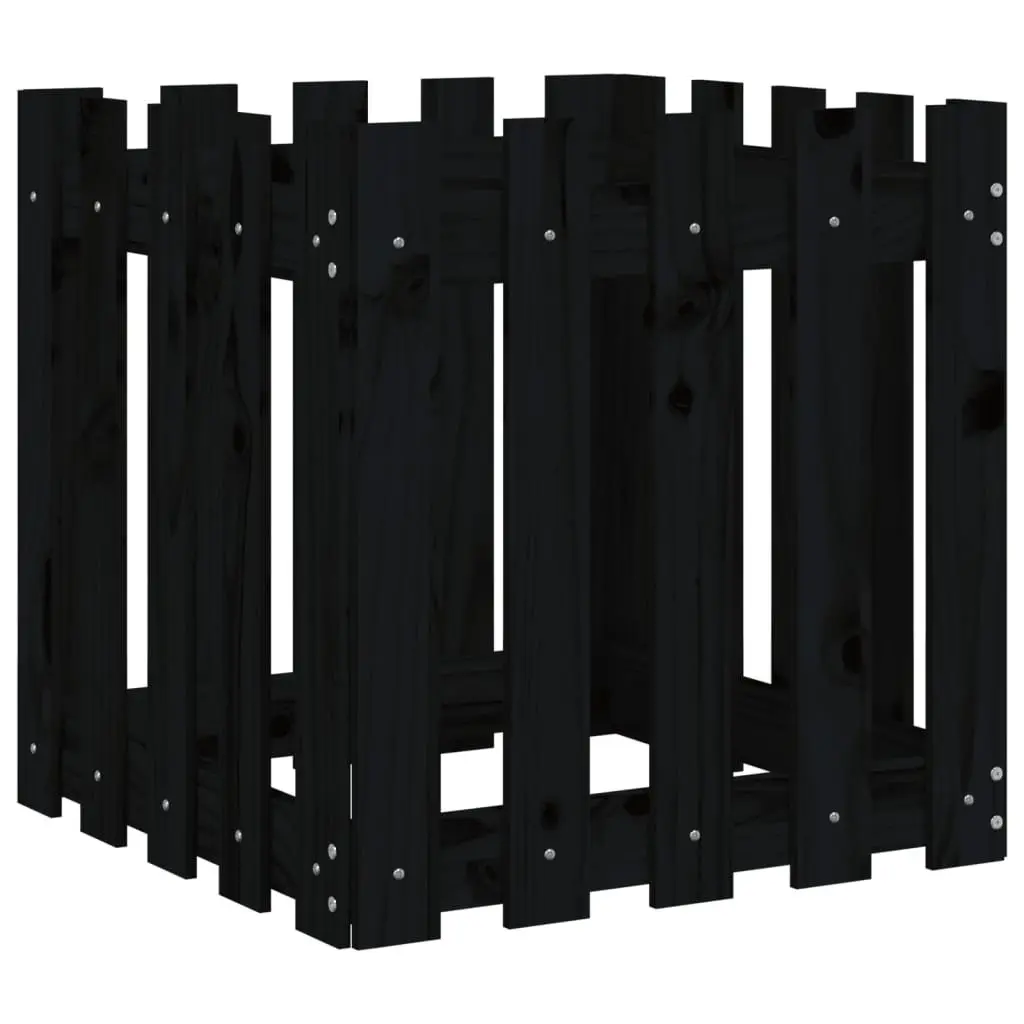 Wooden Garden Planter Outdoor 50x50x50cm