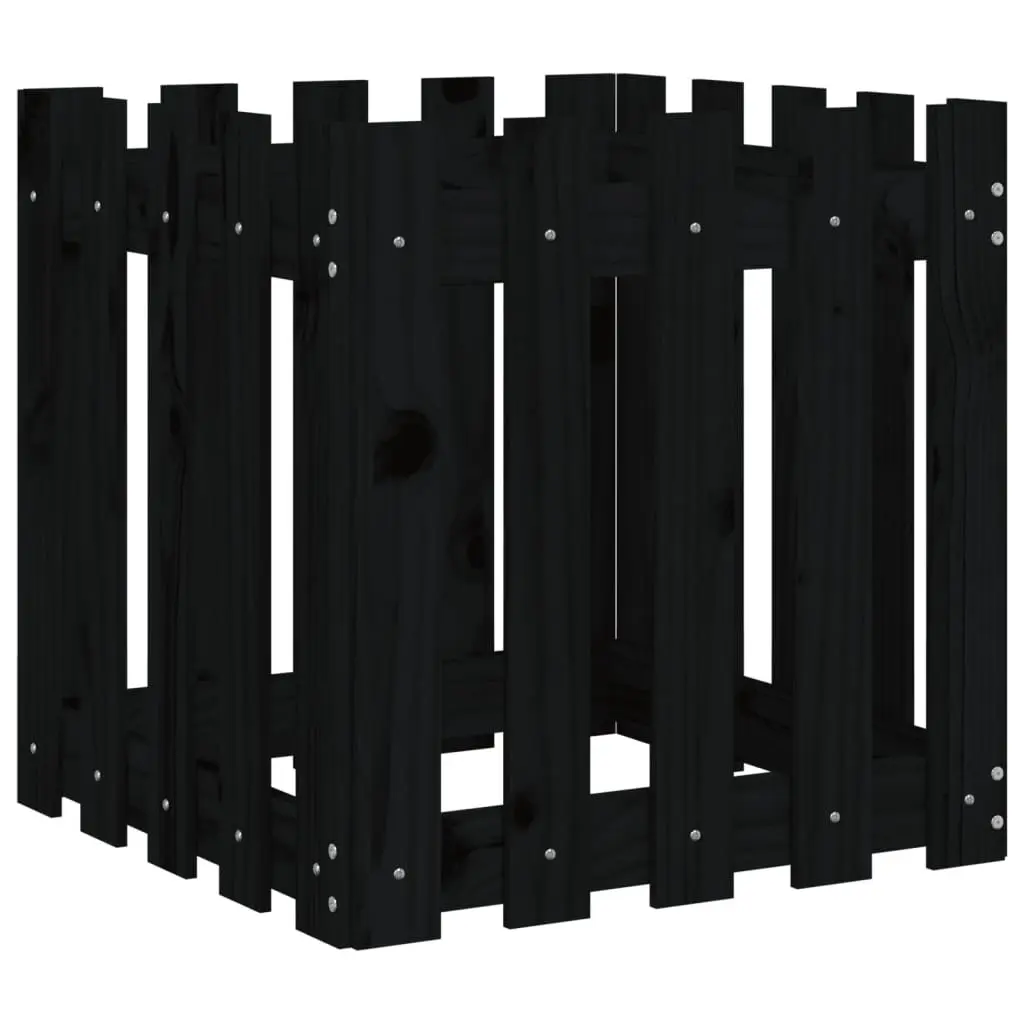 Wooden Garden Planter Outdoor 50x50x50cm