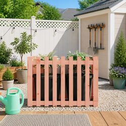 Garden Raised Bed Specifications: 100x50x70 cm Wooden Planter