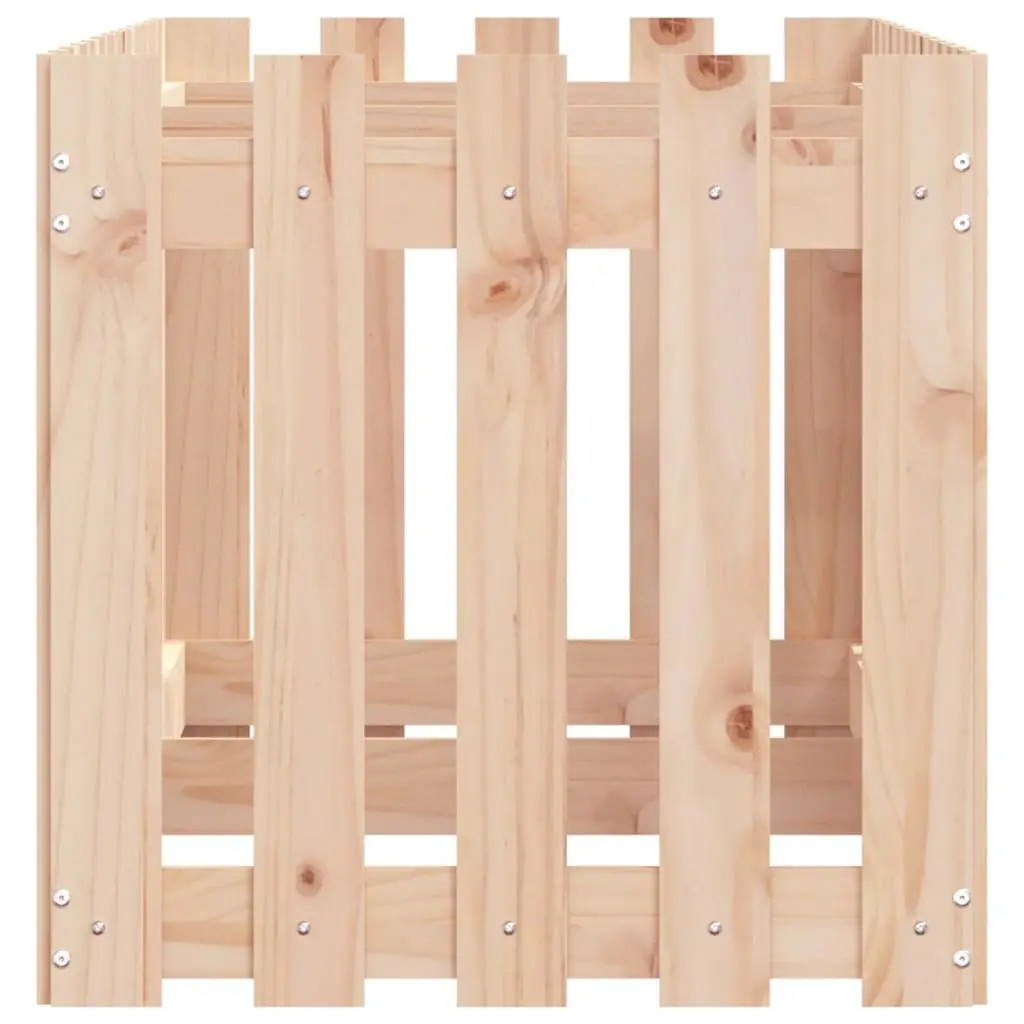 Garden Raised Bed for Outdoor Use 150x50x50 cm Solid Wood Pine Planter Box