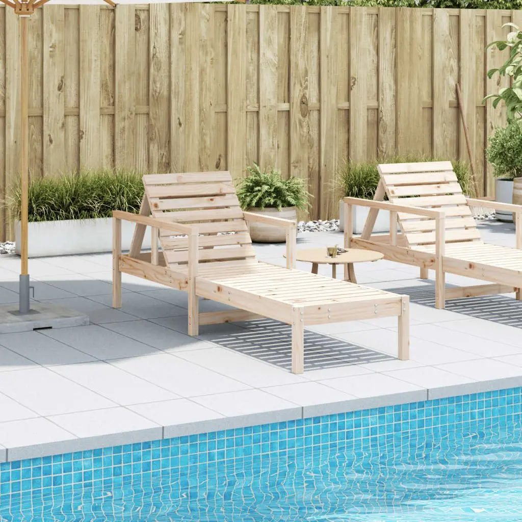 Sun Lounger Outdoor Seating Adjustable Backrest Garden Patio Lounging Chair