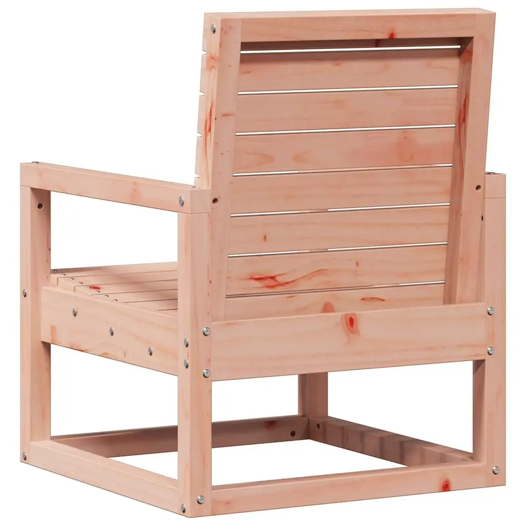 3 Piece Garden Lounge Set Solid Wood Outdoor Patio Furniture with Armrests