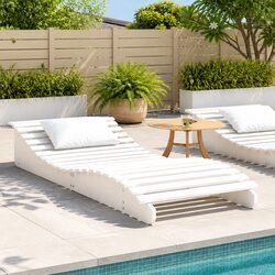 Specifications for Our White Wooden Outdoor Reclining Chair