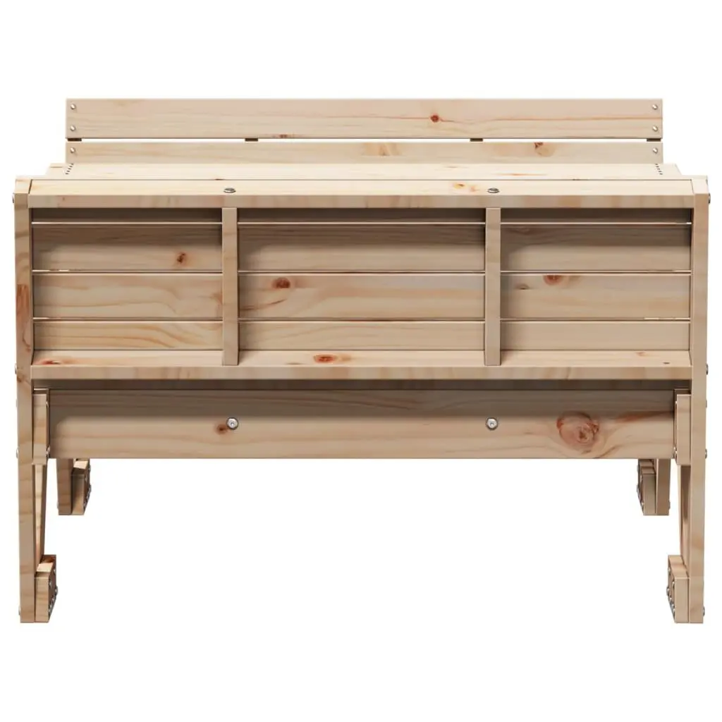 Solid Pine Kids Picnic Table