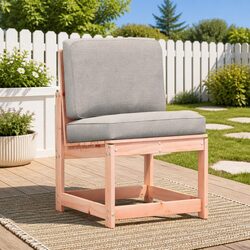 Dimensions of 50.5 x 55 x 77 cm Wooden Garden Chair