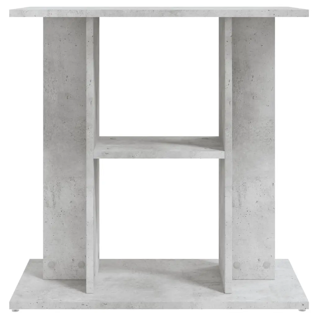 Aquarium Stand for Fish Tank 60x30x60 cm Grey 3 Tier Storage Display