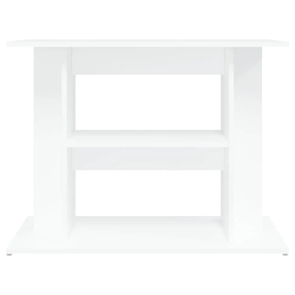 Aquarium Stand 3 Tier Fish Tank Cabinet Display Storage White 80x35x60cm