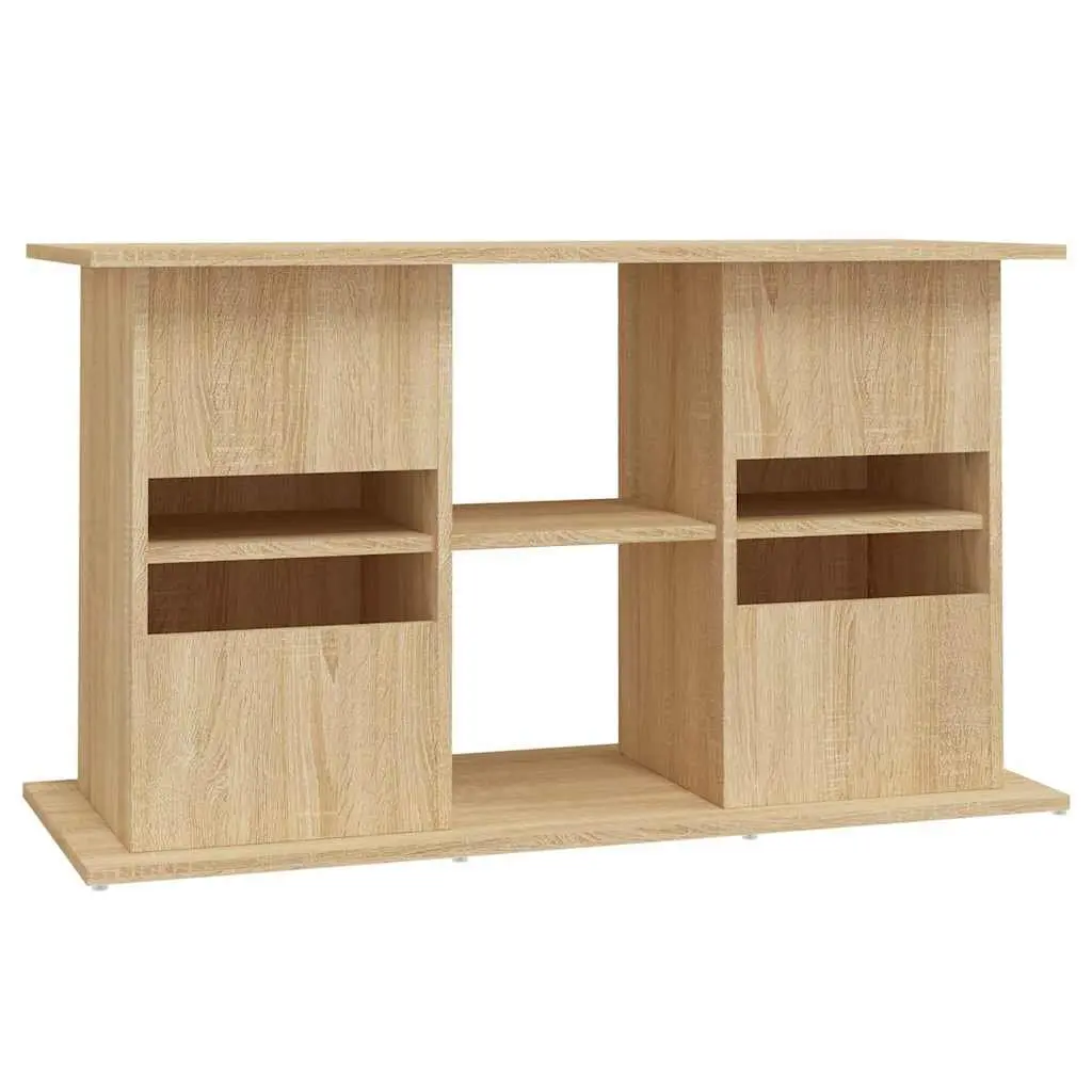 Aquarium Stand for Fish Tank Storage Brown Engineered Wood 101 x 41 x 58 cm