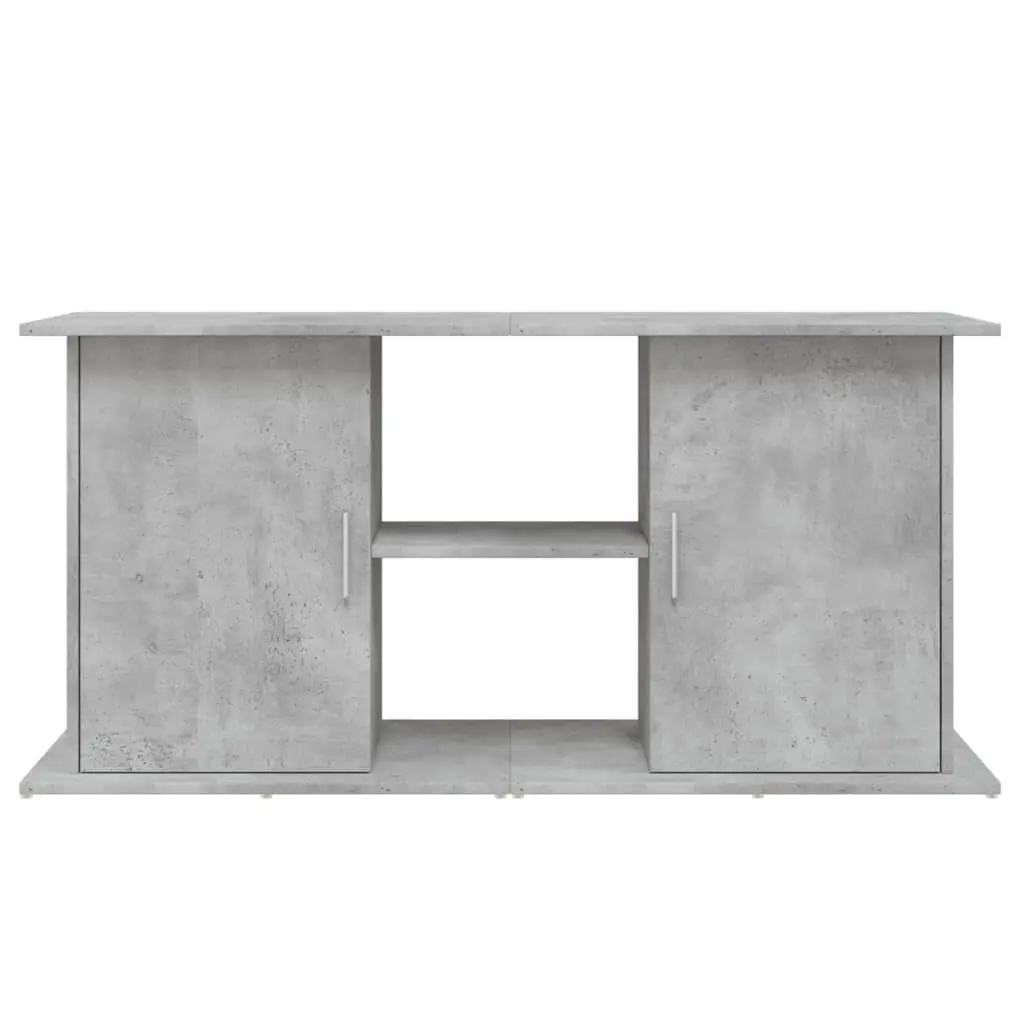 Aquarium Stand for Fish Tank Storage Grey 121x41x58 cm Engineered Wood
