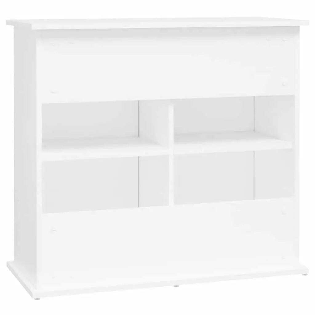 Aquarium Stand White for Fish Tank 81x36x73 cm