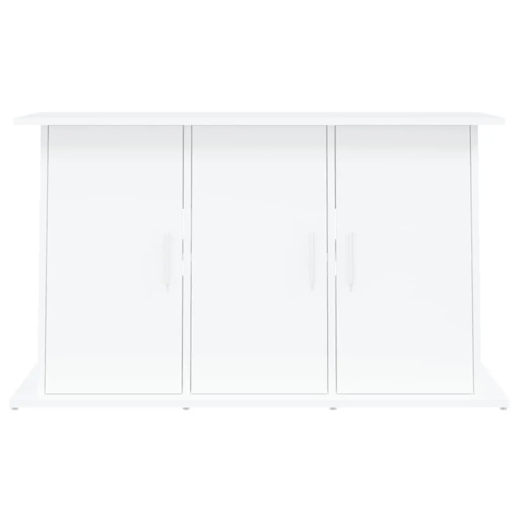 Aquarium Stand White 101x41x58 cm Engineered Wood Fish Tank Cabinet Storage