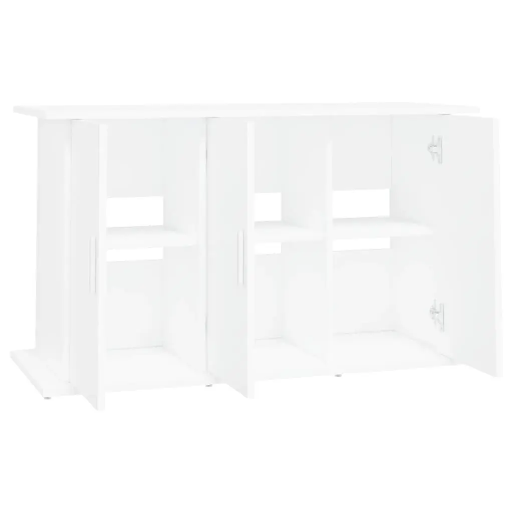 Aquarium Stand White 101x41x58 cm Engineered Wood Fish Tank Cabinet Storage