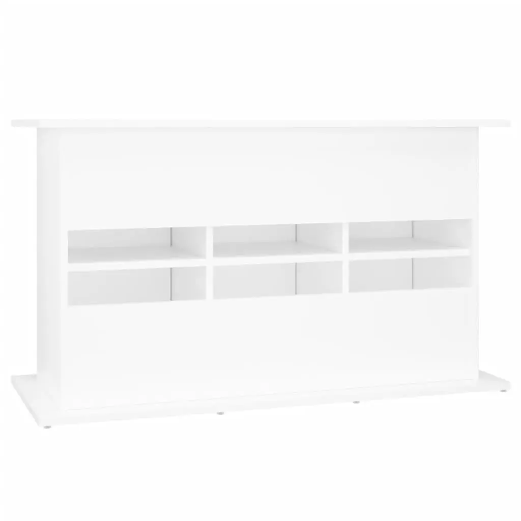 Aquarium Stand White 101x41x58 cm Engineered Wood Fish Tank Cabinet Storage
