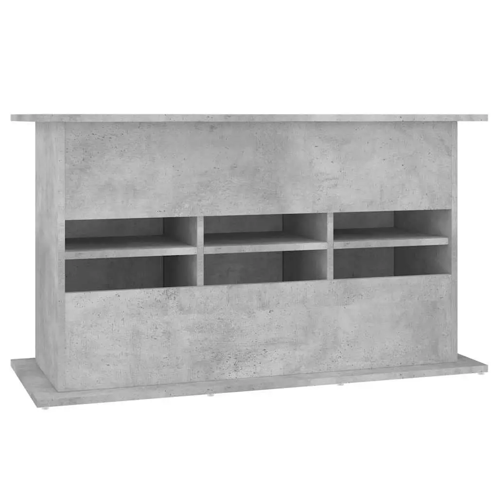 Aquarium Stand Fish Tank Cabinet Grey Engineered Wood 101x41x58cm