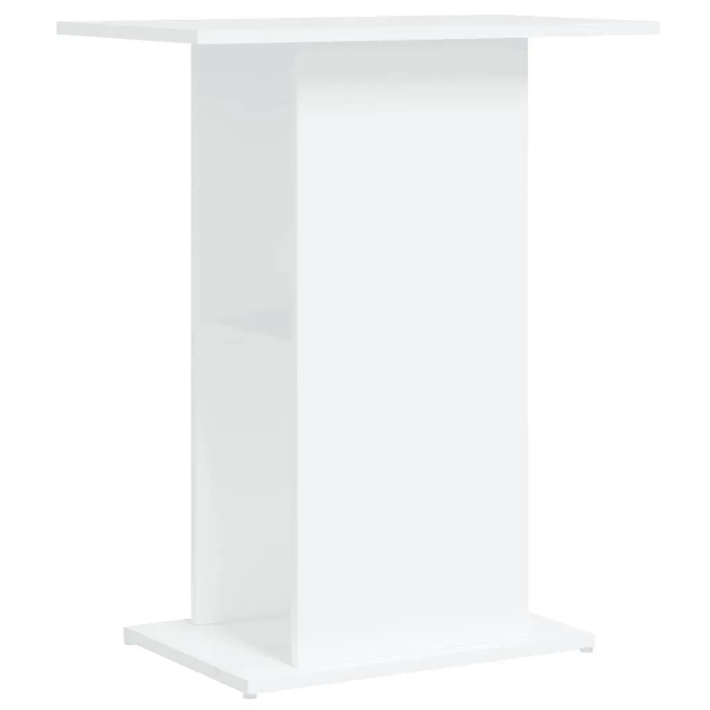 Aquarium Stand White 60.5x36x72.5cm Fish Tank Display Base Storage Shelf
