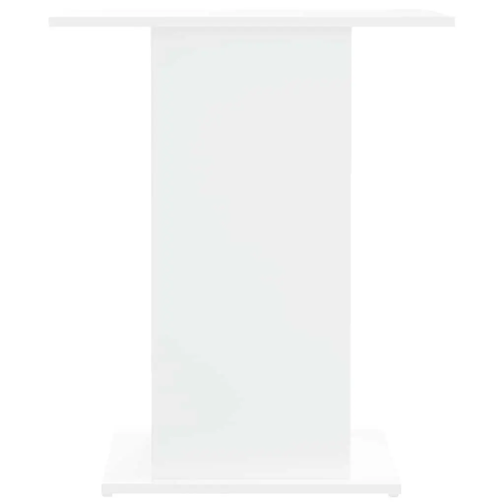 Aquarium Stand White 60.5x36x72.5cm Fish Tank Display Base Storage Shelf